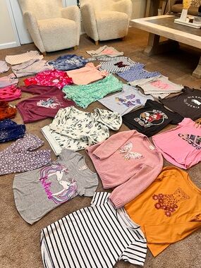 30Pcs Bundled Girls Clothes Lot 10-12